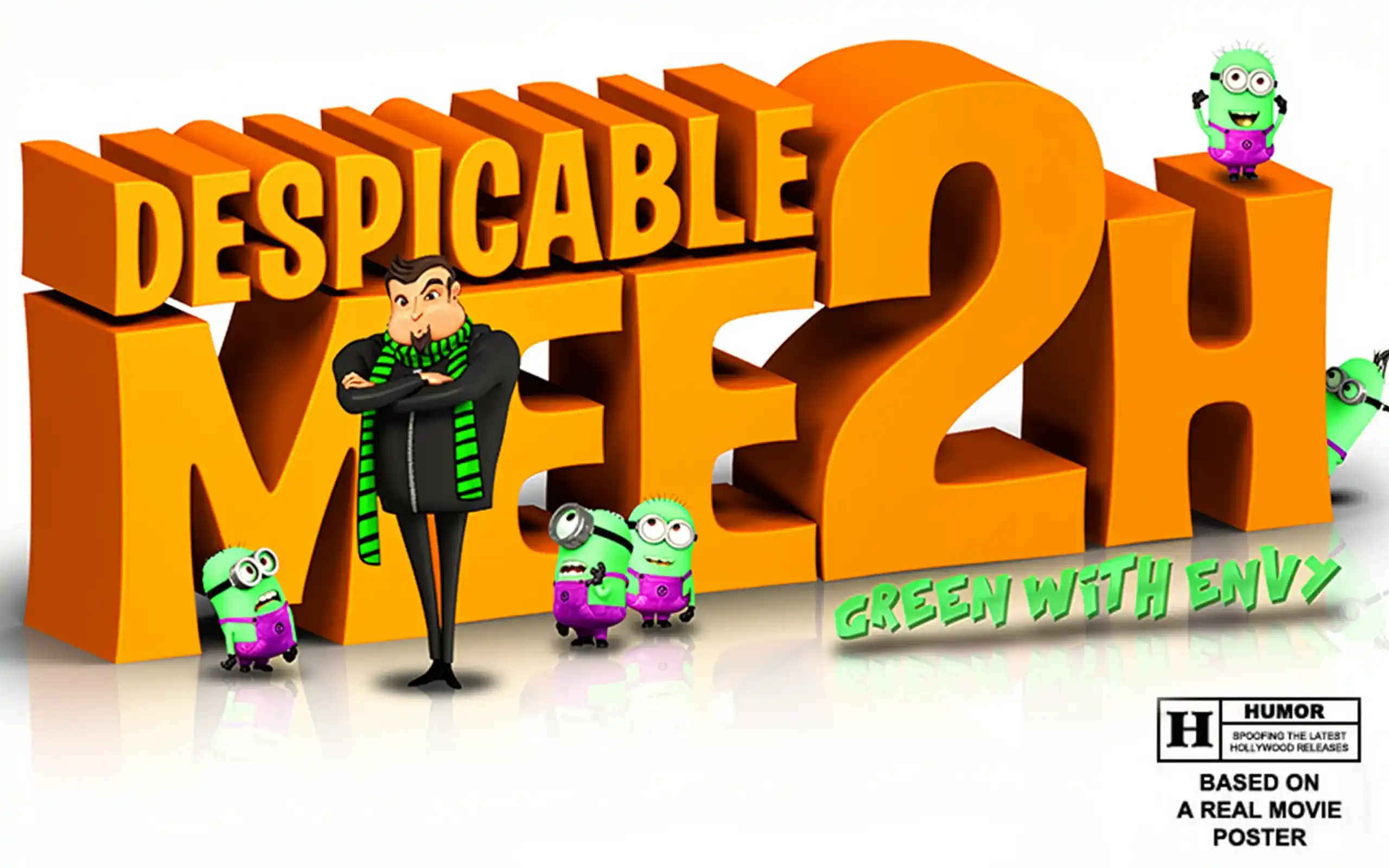Despicable Meesh spoof poster